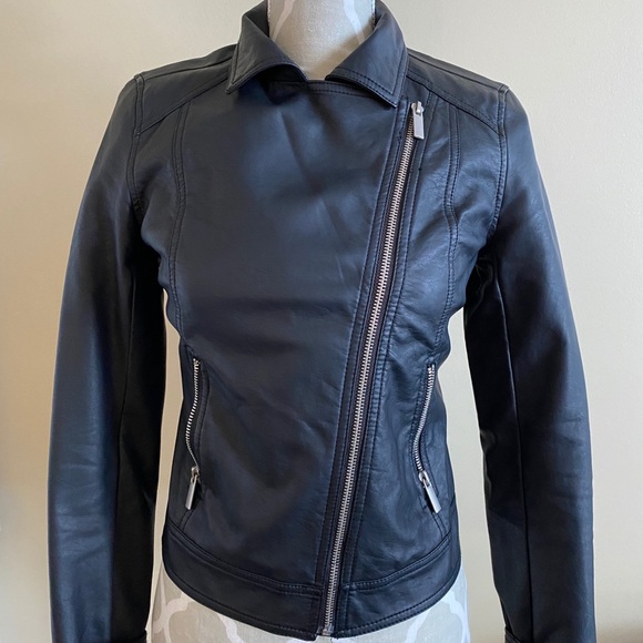Faux Leather Jacket - Picture 2 of 5